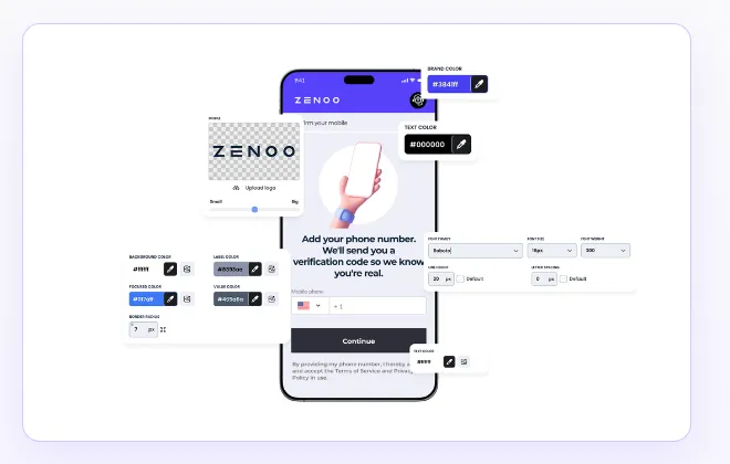 Seamless UX brand customisation